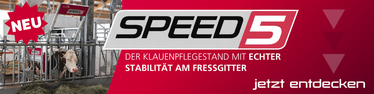 Banner Speed 5 Klauenpflegestand Fressgitter Verlinkung Landing klicke für mehr Informationen